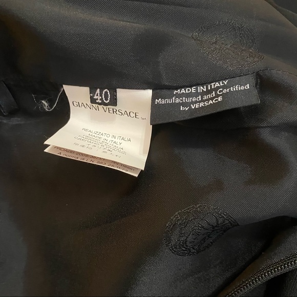 Gianni Versace Little Black Dress - Picture 5 of 6